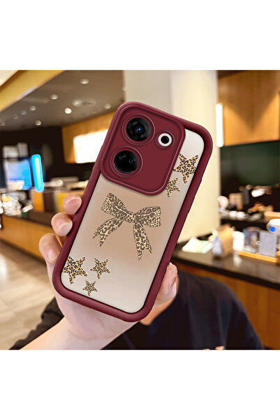 Hontinga حافظة هاتف ملونة من مادة السيليكون المضادة للسقوط متوافقة مع تكنو كا...