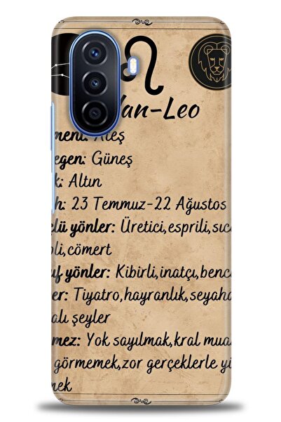 Rulet Aksesuar غطاء متوافق مع هاتف هواوي نوفا Y70 HD مطبوع - غطاء سيليكون مصم...