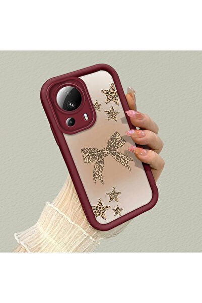 Hontinga حافظة هاتف ملونة من مادة السيليكون المتوافقة مع هاتف Xiaomi Mi 13 Li...