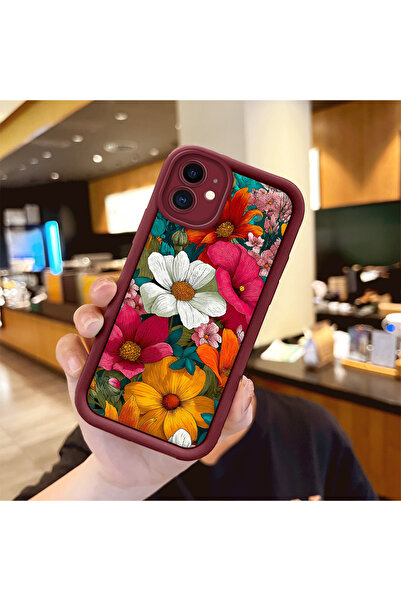 Hontinga حافظة هاتف ملونة من مادة السيليكون المضادة للسقوط متوافقة مع هاتف iP...