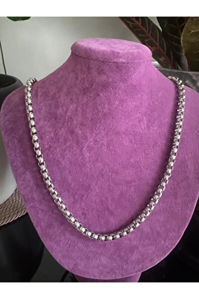 Bylin Stainless Steel Thick Classic Chain / Unisex Thick Steel Chain/ Chain Length 65cm/1 Piece