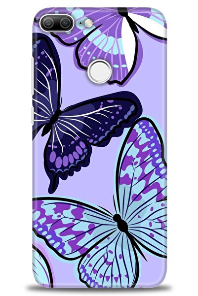 Rulet Aksesuar غطاء متوافق مع هاتف هواوي هونر 9 لايت HD مطبوع - غطاء سيليكون ...