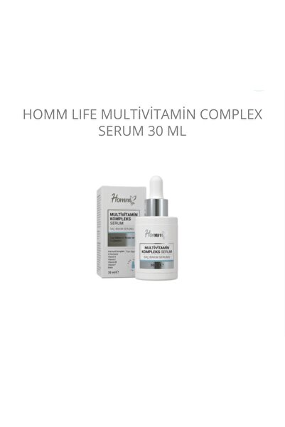 Homm Bitkisel HOMM LIFE MULTİVİTAMİN COMPLEX SERUM 30 ML