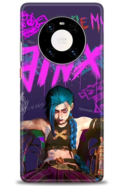 Rulet Aksesuar غطاء متوافق مع هاتف هواوي ميت 40 برو HD مطبوع - غطاء سيليكون م...