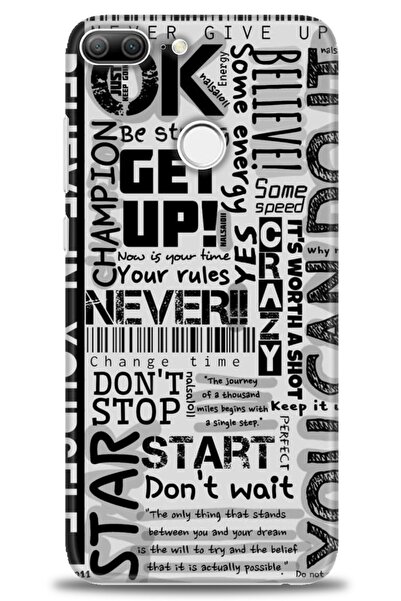 Rulet Aksesuar غطاء متوافق مع هاتف هواوي هونر 9 لايت HD مطبوع - غطاء سيليكون ...