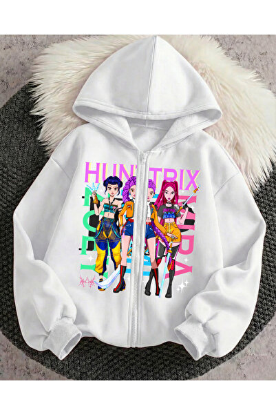 Touz Moda Young Kpop Demon Hunters 3-Thread Thick Sweet Cardigan