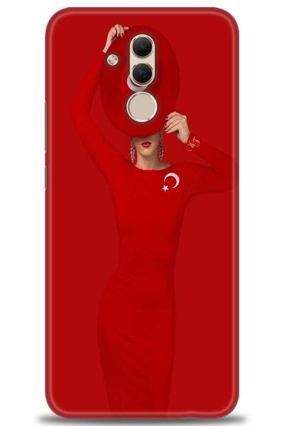 Rulet Aksesuar غطاء متوافق مع هاتف هواوي ميت 20 لايت HD مطبوع - غطاء سيليكون ...