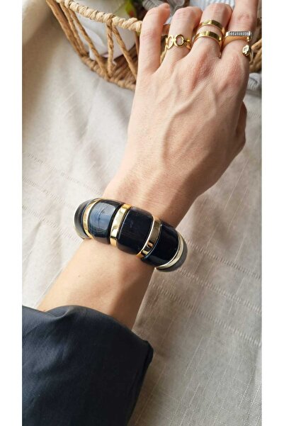 İNİTİUM Premium Kalite Çift Lastikli Kemik Bilezik