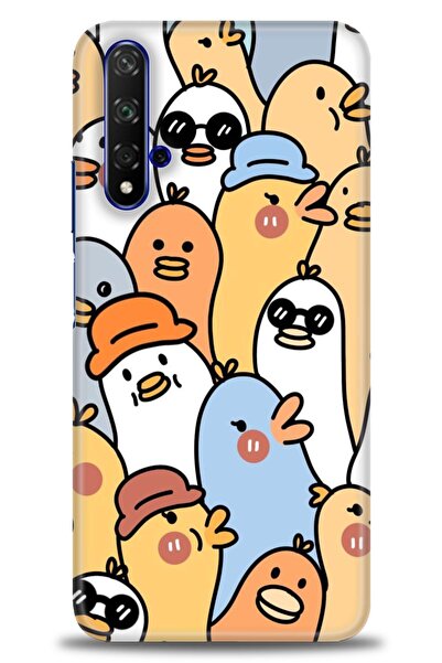 Rulet Aksesuar غطاء متوافق مع هاتف هواوي هونر مطبوع HD - غطاء سيليكون مصمم - 497