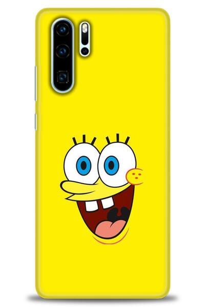 Rulet Aksesuar غطاء متوافق مع هاتف هواوي P30 Pro HD مطبوع - غطاء سيليكون بتصم...