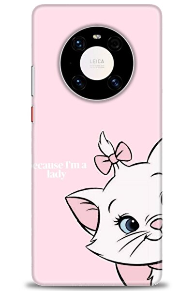 Rulet Aksesuar غطاء متوافق مع هاتف هواوي ميت 40 برو HD مطبوع - غطاء سيليكون م...