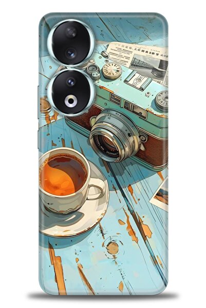 Rulet Aksesuar غطاء متوافق مع هاتف هواوي هونر مطبوع HD - غطاء سيليكون مصمم - 269