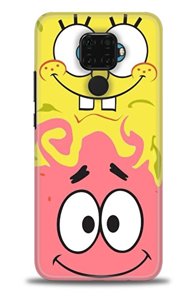 Rulet Aksesuar غطاء متوافق مع هاتف هواوي ميت 30 لايت HD مطبوع - غطاء سيليكون ...