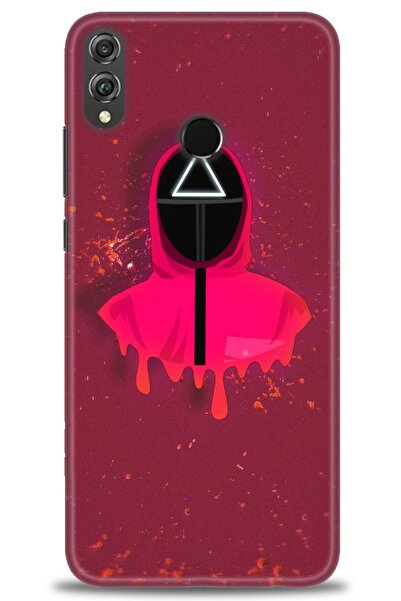 Rulet Aksesuar غطاء متوافق مع هاتف هواوي هونر 8X HD مطبوع - غطاء سيليكون مصمم...