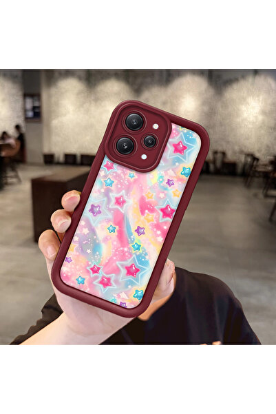 Hontinga حافظة هاتف Xiaomi Redmi 12 4G متوافقة مع مادة السيليكون المضادة للسق...