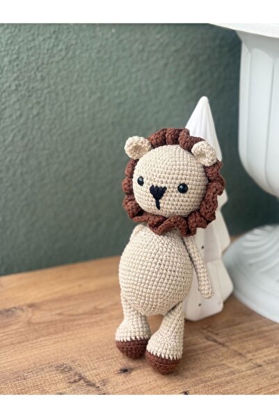 AydaAtölye Uyku Arkadaşı Aslancık Amigurumi