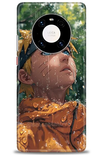 Rulet Aksesuar غطاء متوافق مع هاتف هواوي ميت 40 برو HD مطبوع - غطاء سيليكون م...