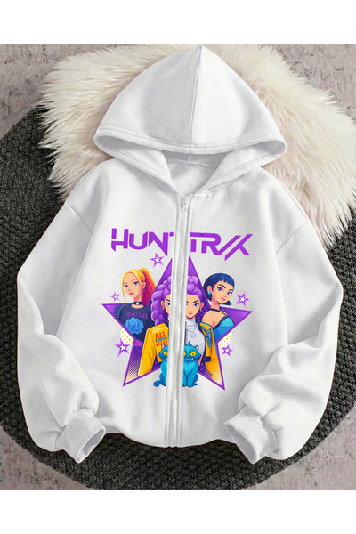 Touz Moda Young Kpop Demon Hunters 3-Thread Thick Sweet Cardigan