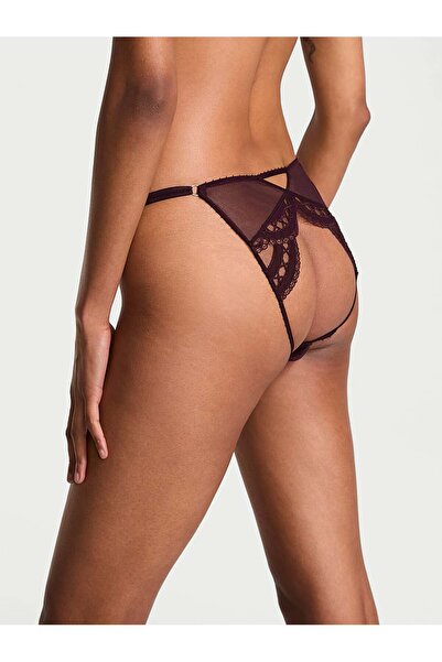 Victoria's Secret İşlemeli Ayarlanabilir Askılı Bikini Külotu