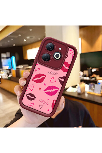 Hontinga حافظة هاتف من السيليكون المتوافقة مع تكنو سبارك جو 2024، مضادة للسقو...