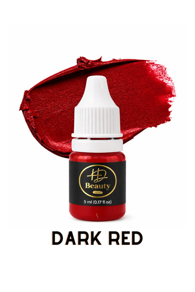 HD Beauty Kalıcı Makyaj Dudak Pigment Boyası Parmanent Make Up Lip Pigments 5 ml