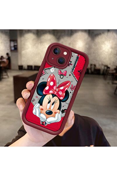 Hontinga iPhone 15 Plus Compatible Silicone Material Anti Fall Cute Colorful ...