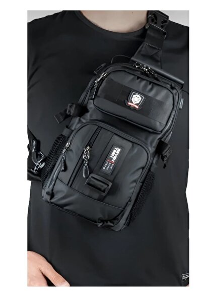 SEVENTEEN Imperteks Fabric Back Chest Hand Crossbody Bag 4912