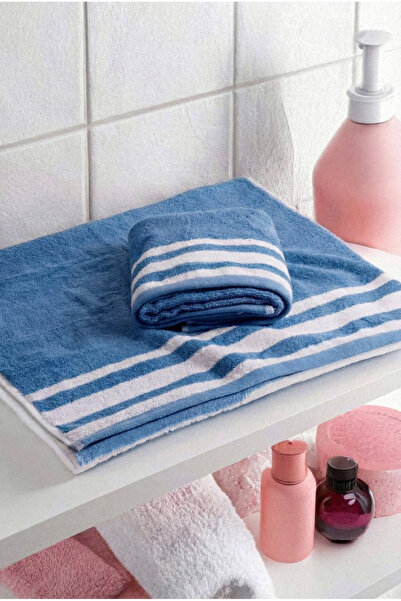 Goldstar Home Set prosoape de față Linea 2 piese 50x90 Albastru