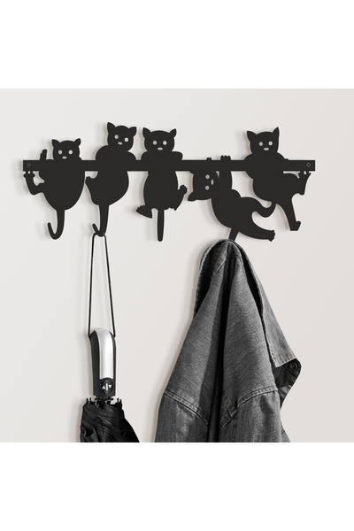 UMAYLİN DEKOR METAL ASKILIK YAVRU KEDİLER MODELİ