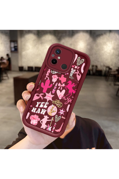 Hontinga Xiaomi Poco C55 Compatible Phone Case Silicone Material Prevents Fal...