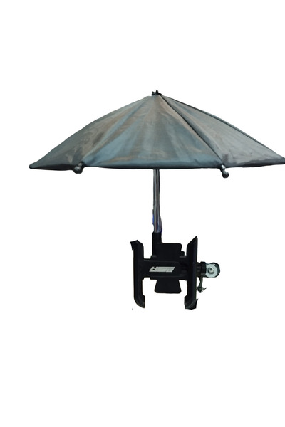 BOSS MOTOR MOTOSİKLET ŞEMSİYELİ TELEFON TUTUCU (AYNA BAĞLATILI)