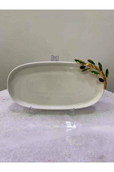 MİMSEGÜN DEKOR ZEYTİN FİGÜRLÜ KÜÇÜK SALATA TABAĞI