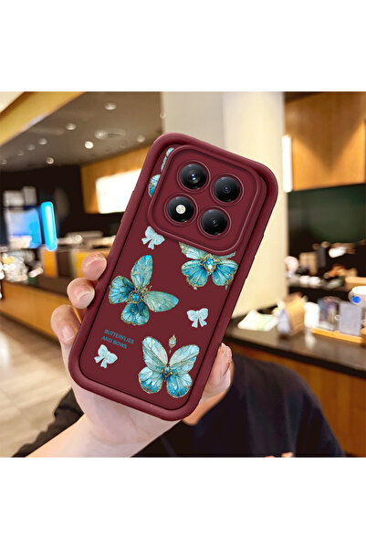 Hontinga جراب هاتف متوافق مع شاومي ريدمي نوت 14 برو بلس+ 5G، مصنوع من مادة ال...