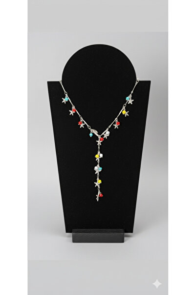 İlays aksesuar Y kolye çelik