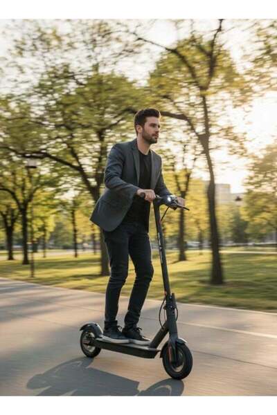 squar eofjoy Electric Scooter for Adults, Foldable with 36V Battery, 3 Speeds, Strong Tires, Front Light