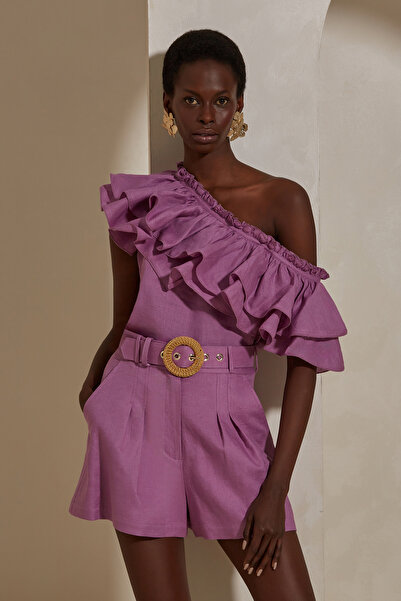 Dahlia Bianca Darla Keten Bluz