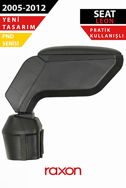 Raxon Seat Leon 2005-2012 Araç İçi Özel Kol Dayama – Siyah | Konforlu, Dayanı...
