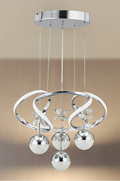 RONİSU AYDINLATMA Lumo Sarkıt Led Avize - Oturma Odası, Salon, Mutfak Uyumlu Şık Avize