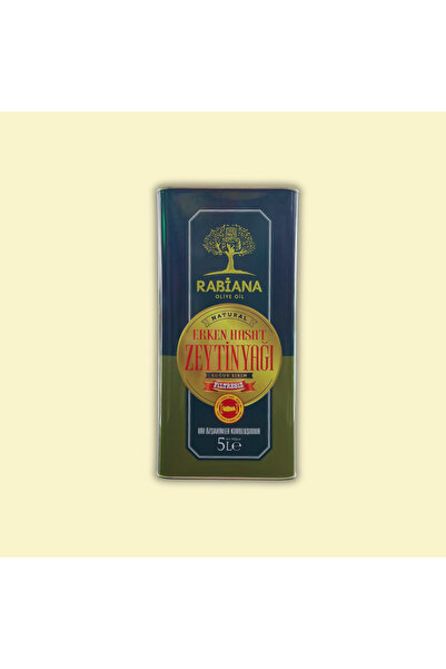 Rabiana zeytin & zeytinyağı Erken Hasat Mut Zeytinyağı 5 LİTRE