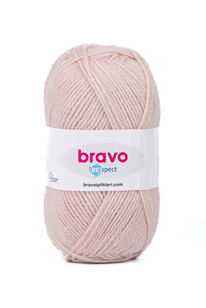 Bravo Respect - 59 Powder - 100g / 230m Firea de tricotat Bumbac Acrilic