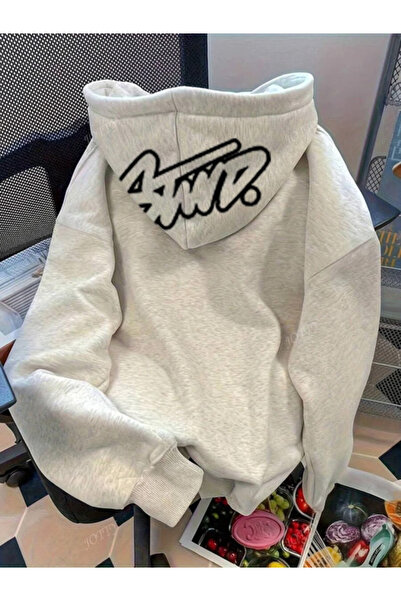 Flaubert -Unisex baskılı sdx sweatshırt 3iplik kaliteli kumaş oversize kesim