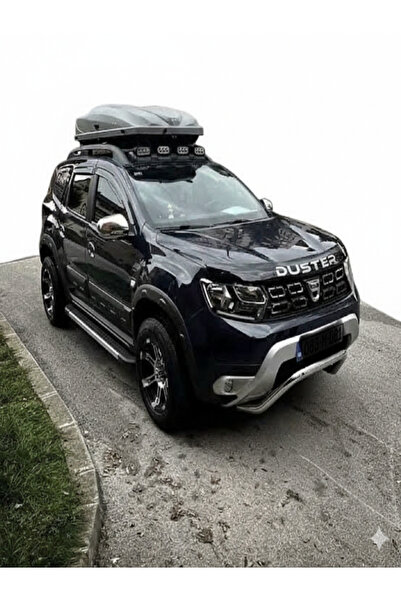ROAL TUNİNG 2010-2024 DACİA DUSTER ÖN TAMPON KORUMA DEMİRİ KROM