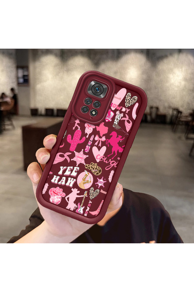 Hontinga Xiaomi Redmi Note 11 Compatible Phone Case Silicone Material Prevent...