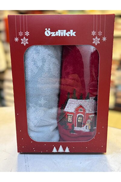 Özdilek New Year Towel 2-Piece Box