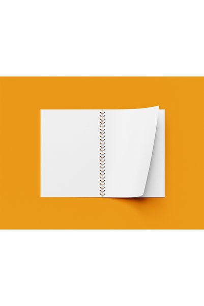 ARTHOUSECOLLECTIVE A4 Spiral Notebook - Unlined School Notebook - 80 Sheets / 160 Pages - Coffee Collection