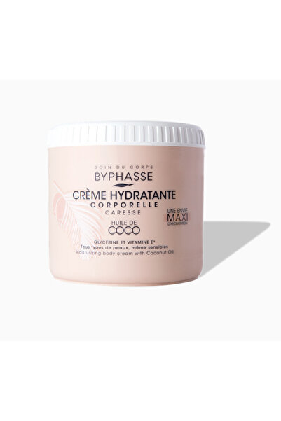 BYPHASSE كريم مرطب للجسم بزيت جوز الهند (500 مل)
