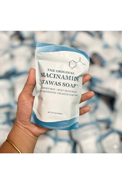 Niacinamide Original Tawas Soap – Skin Brightening & Odor Control Cleansing Bar, 100g