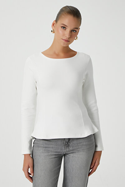Ritnice Bluză Runa Premium Ecru pentru femei