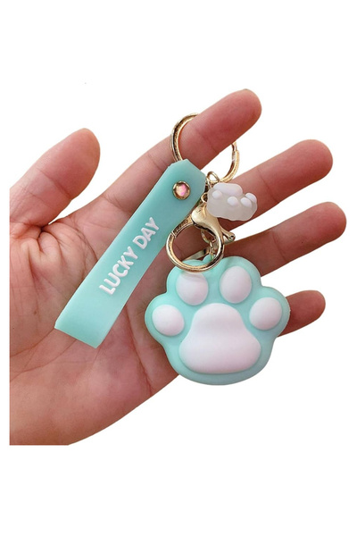 labubu sepeti Kedi patisi Sukuşi anahtarlık ( ışıklı)