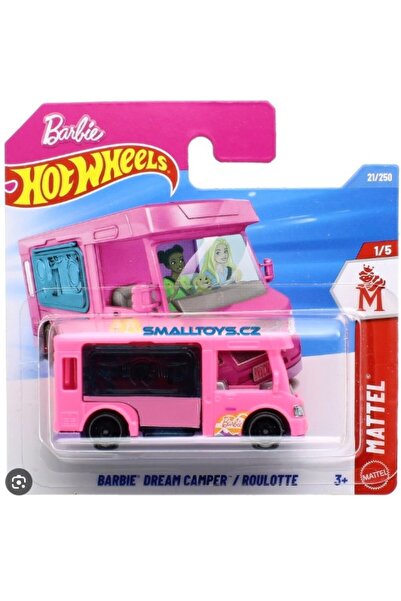 HOT WHEELS Tekli Arabalar Barbie Dream Camper JJH96 (Mattel)